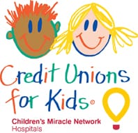 credit union for kids by children's miracle network hospitals